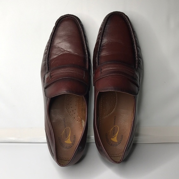 French Shriner Shoes French Shriner Dayton Brown Leather Loafers 4 Poshmark